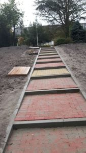 Straatwerk project in Roosendaal