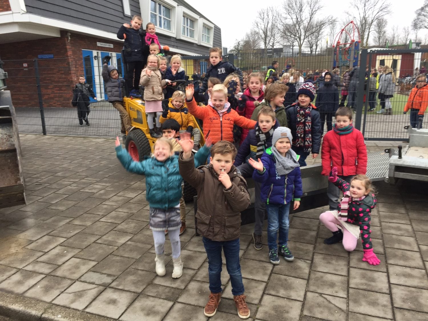 Demonstratie en uitleg Admiraal de Ruyterschool Krimpen aan den IJssel