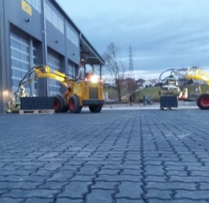 Straatwerk in Zwitserland