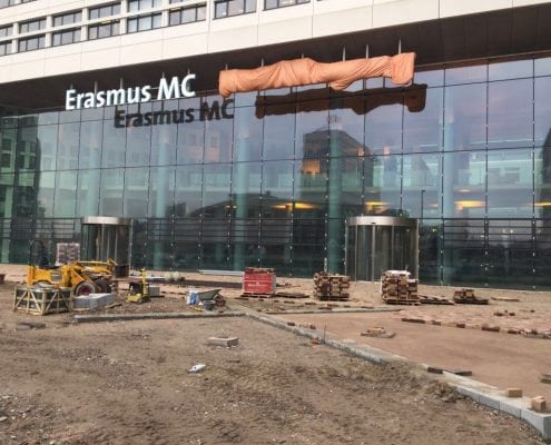 Bestrating Erasmus Medisch Centrum