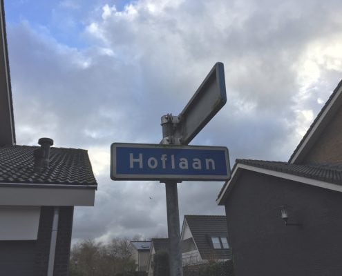 Hoflaan renovatie straatwerk